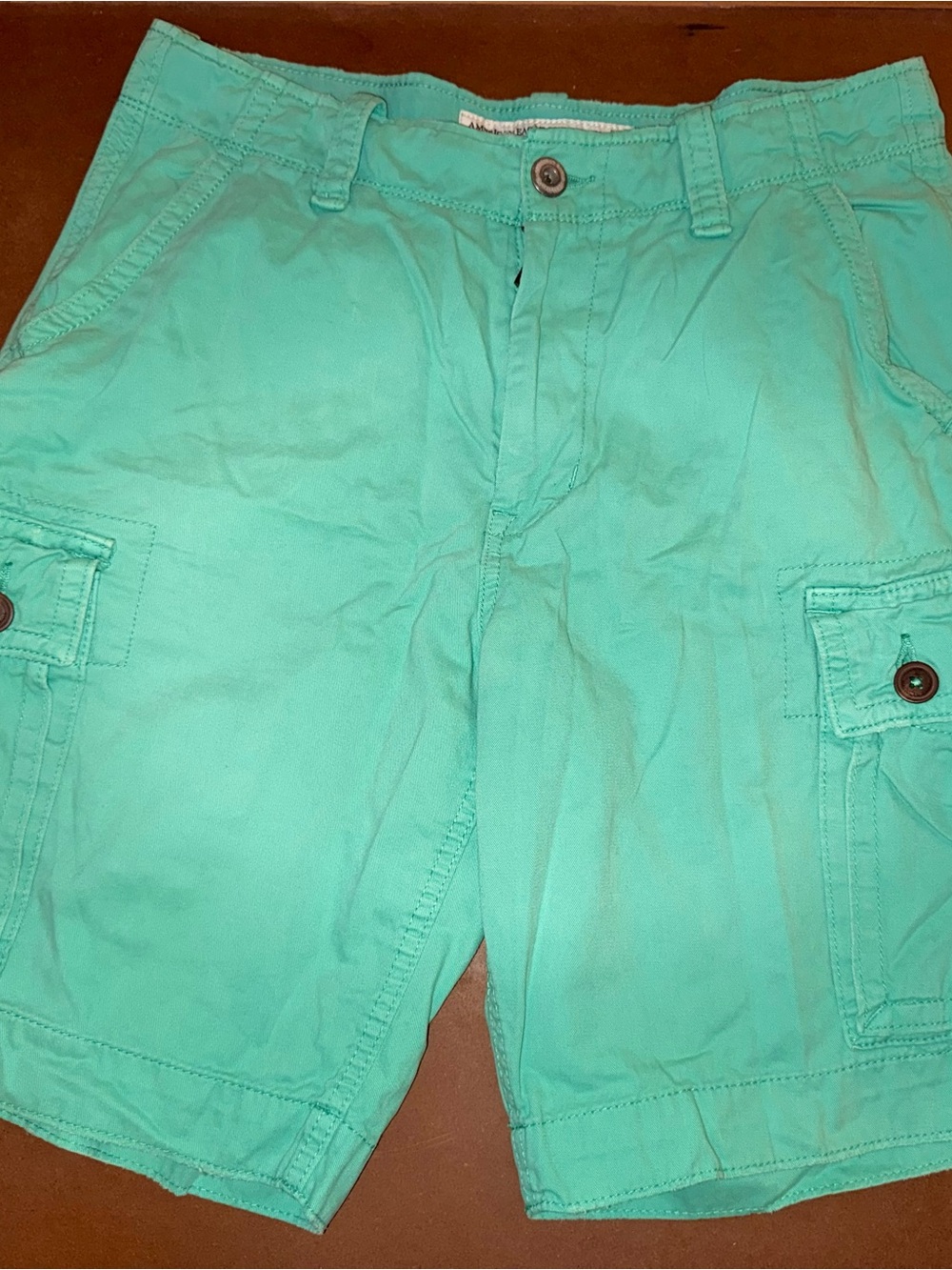 American Eagle Outfitters Light Green (Seafoam) Cargo Shorts